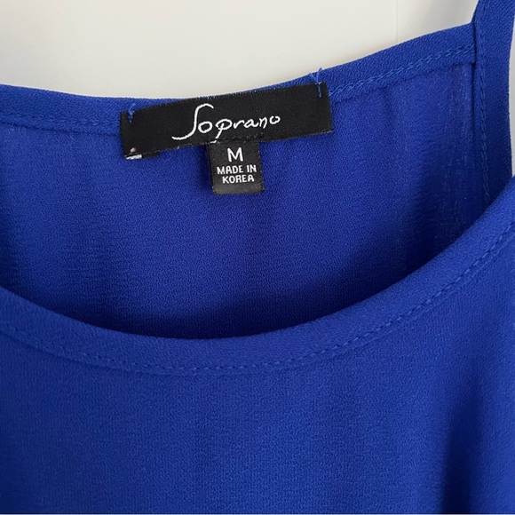 Soprano Blue Tank Top - Picture 5 of 6